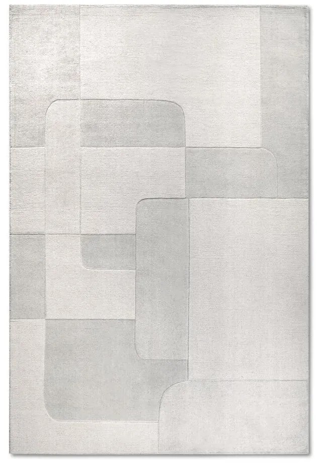 Кремав ръчно изработен вълнен килим 120x170 cm Charlotte – Villeroy&amp;Boch