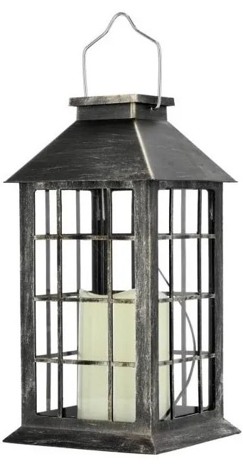 LED Соларна висяща лампа LED/0,02W/1,2V 2700K IP44 патина
