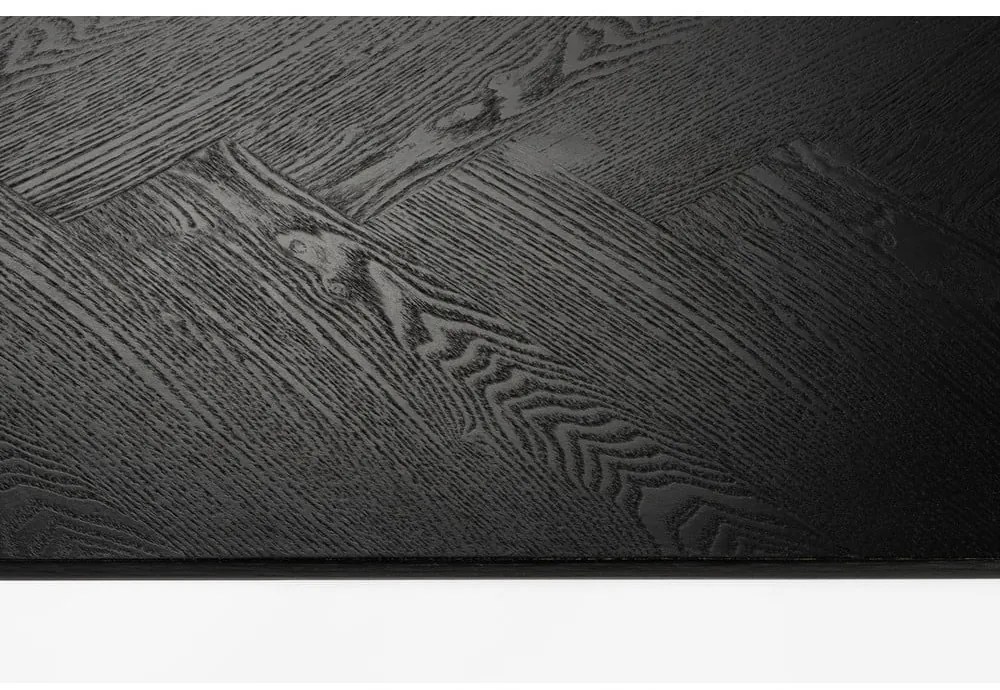 Черна конзолна маса 40x120 cm Fabio – White Label