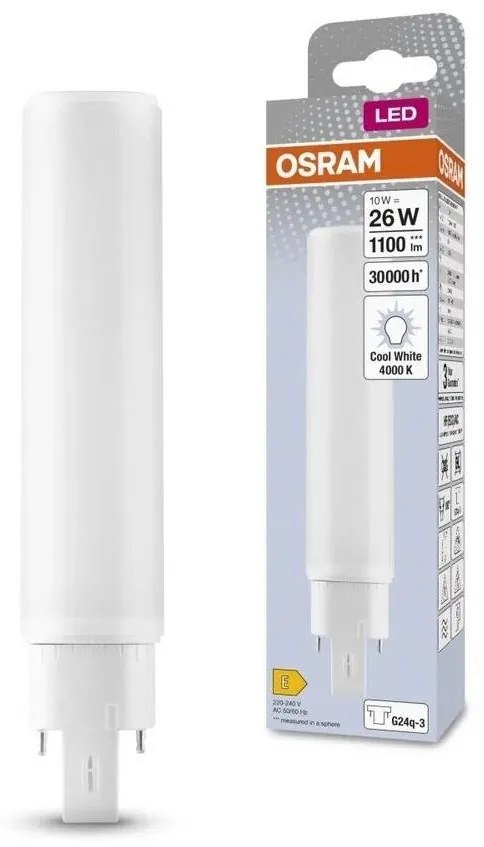 LED Крушка G24q-3/10W/230V 4000K - Osram