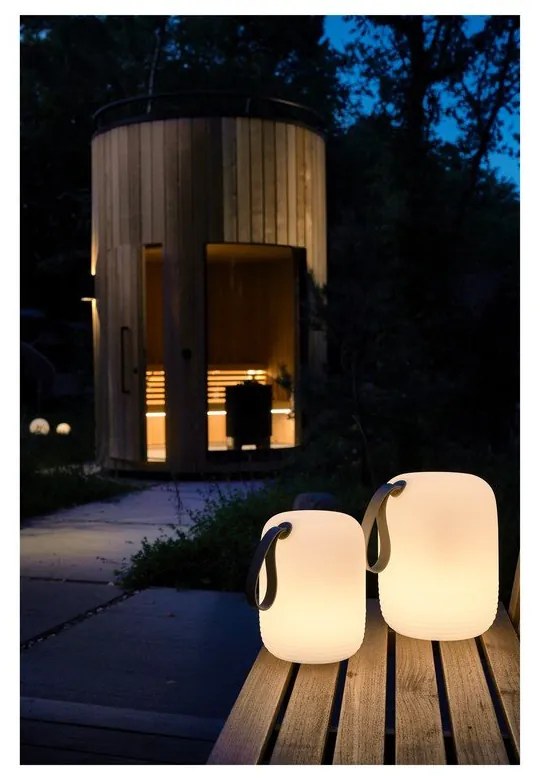 LED външно осветително тяло с USB ø 21 cm Hav – Villa Collection