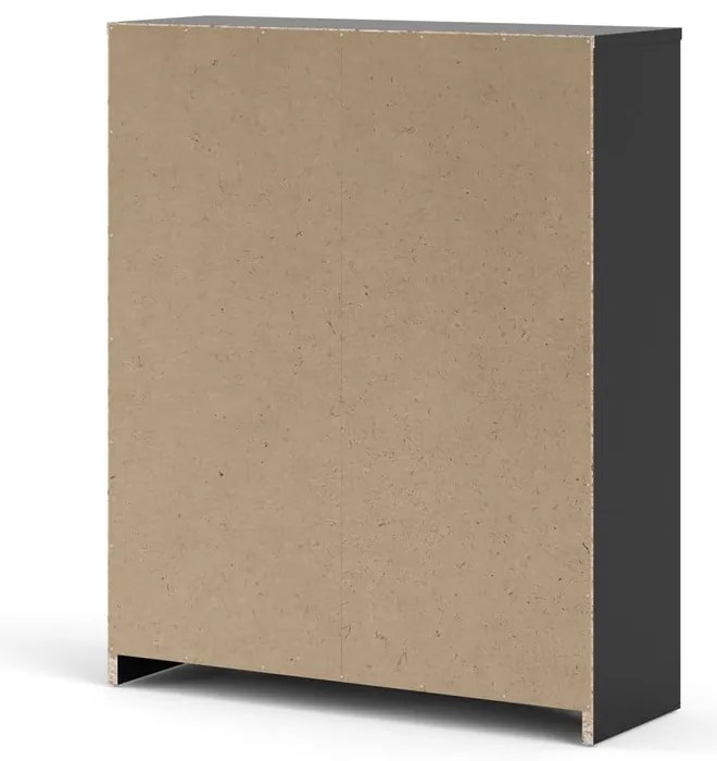 Черна накланяща се стойка за обувки Shoes – Tvilum