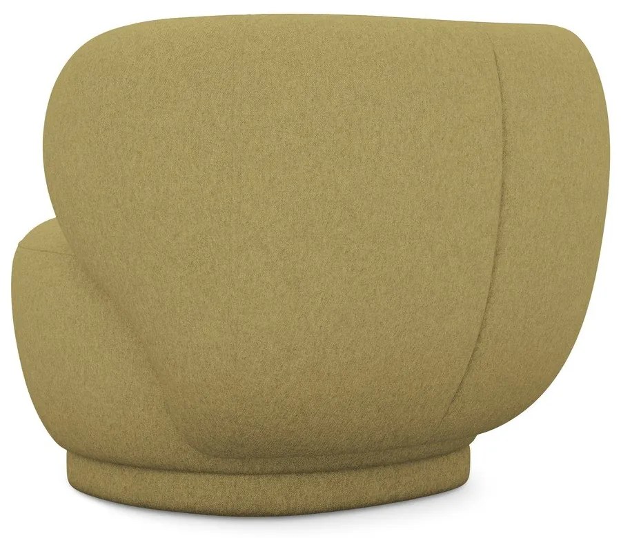 Кресло в цвят горчица Hina – Makamii