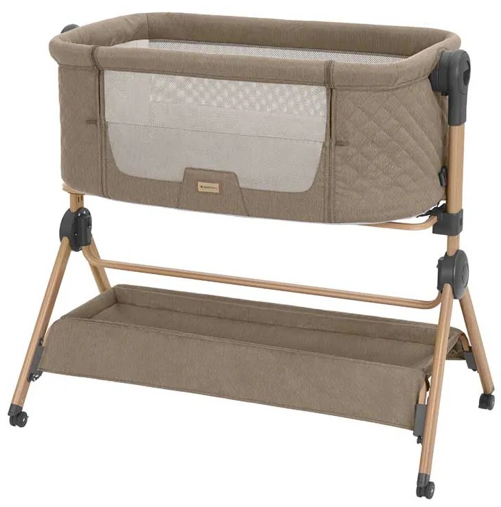 KIKKA BOO К-кт 2в1 мини кошара - кошче и столче за хранене SLEAT ME BEIGE