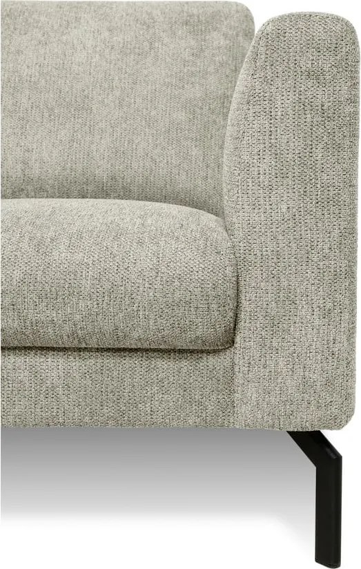 Светлосив ъглов диван (ляв ъгъл) Gomero – Scandic