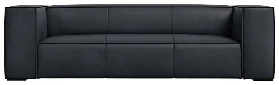 Тъмносин кожен диван 227 cm Madame – Windsor &amp; Co Sofas
