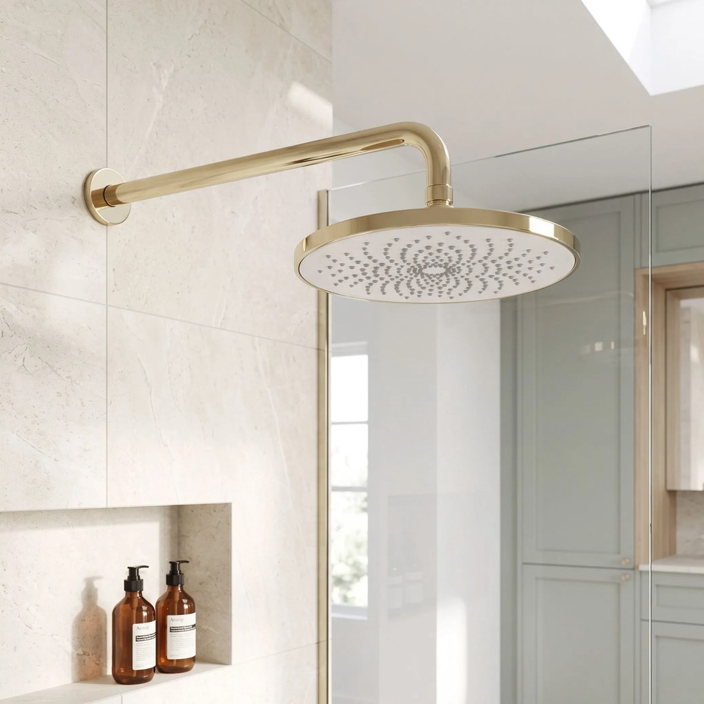Кръгла душ глава REA JS-021 Gold