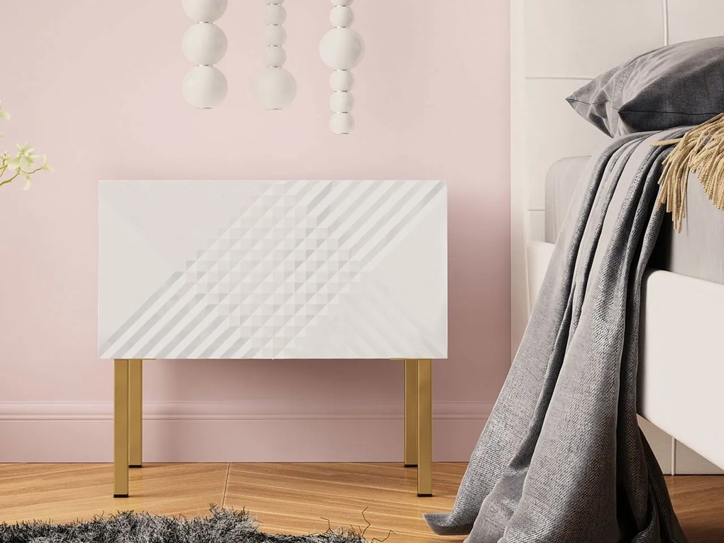 Нощно шкафче Exito-White