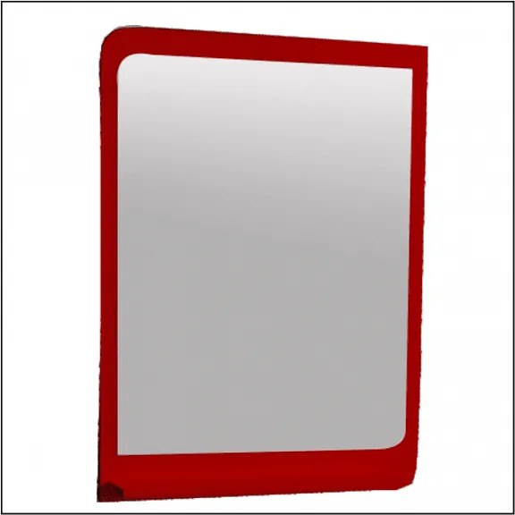 Обикновено огледало за баня  ICM 1760R, Inter Ceramic, 60Х80