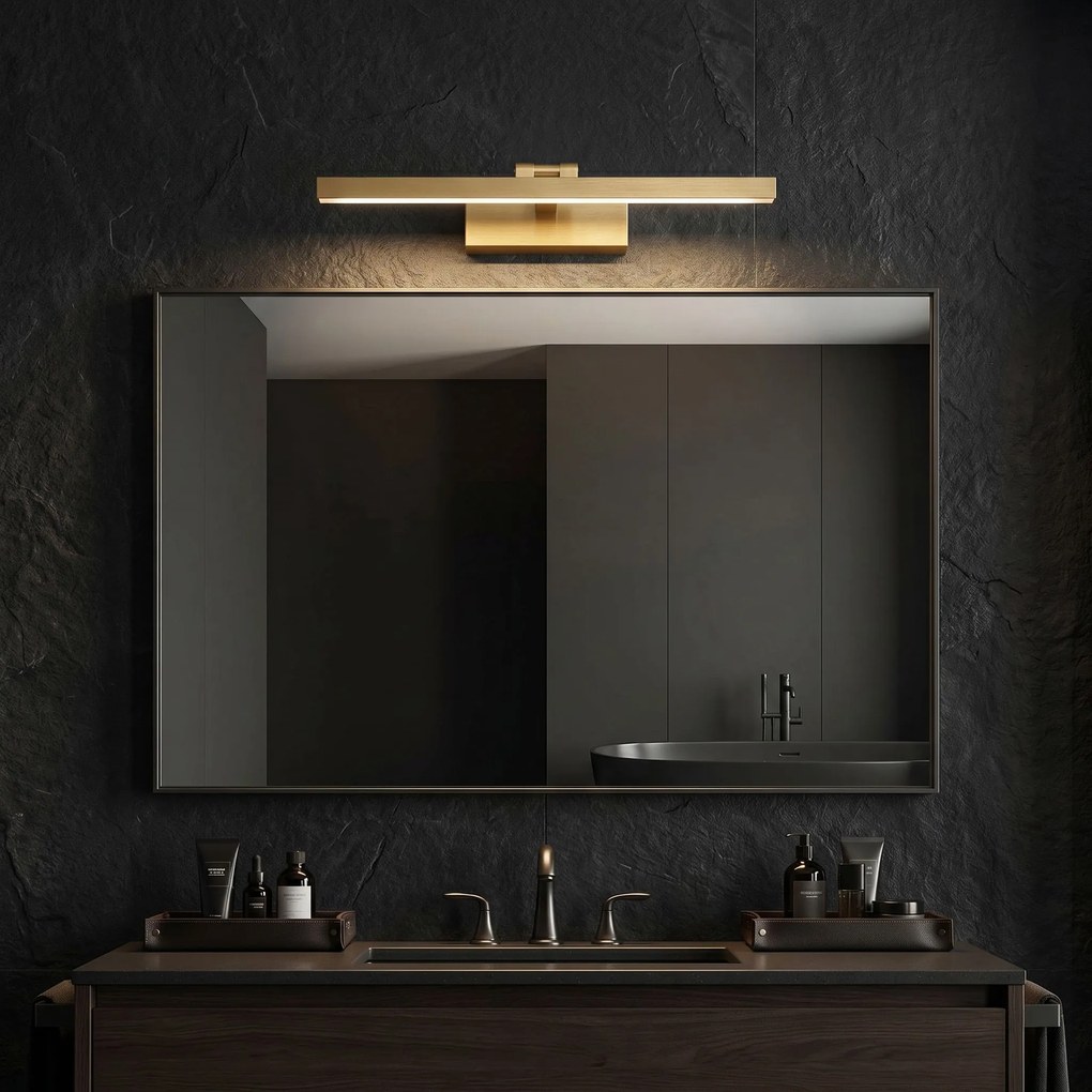 LED аплик за баня APP1864-1W 60 cm BRUSH GOLD
