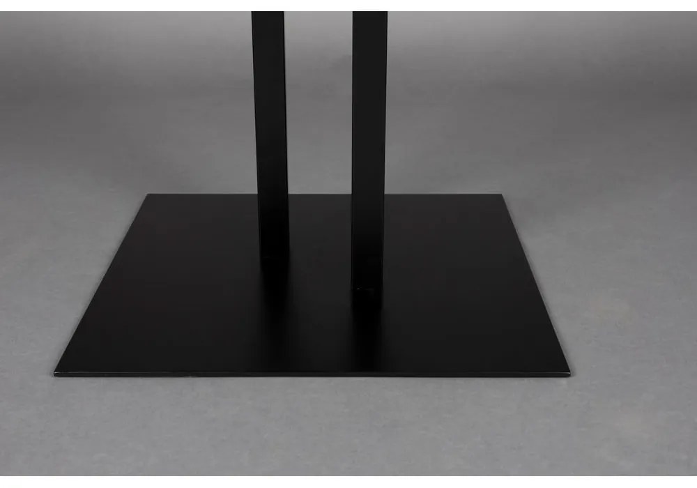 Черна стоманена стойка за връхни дрехи 71x185 cm Rumex – Dutchbone