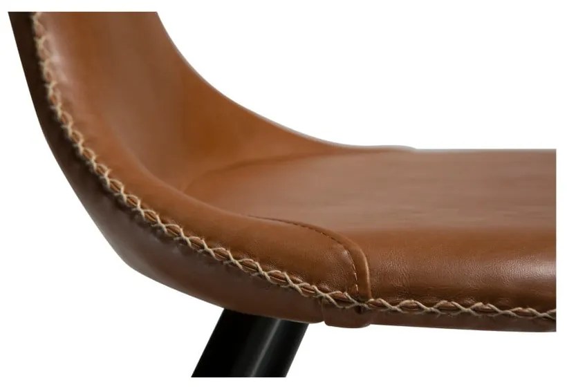 Кафяв стол от изкуствена кожа Flair - DAN-FORM Denmark