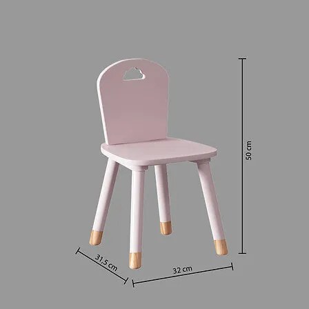 Детско столче Atmosphera Sweet, MDF - Сив