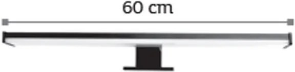 Аплик за стена InLight 1047-Дължина: 60 cm