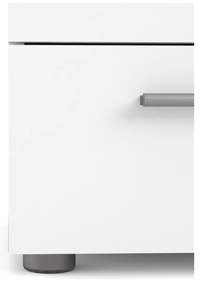 Бяло нощно шкафче Pepe - Tvilum