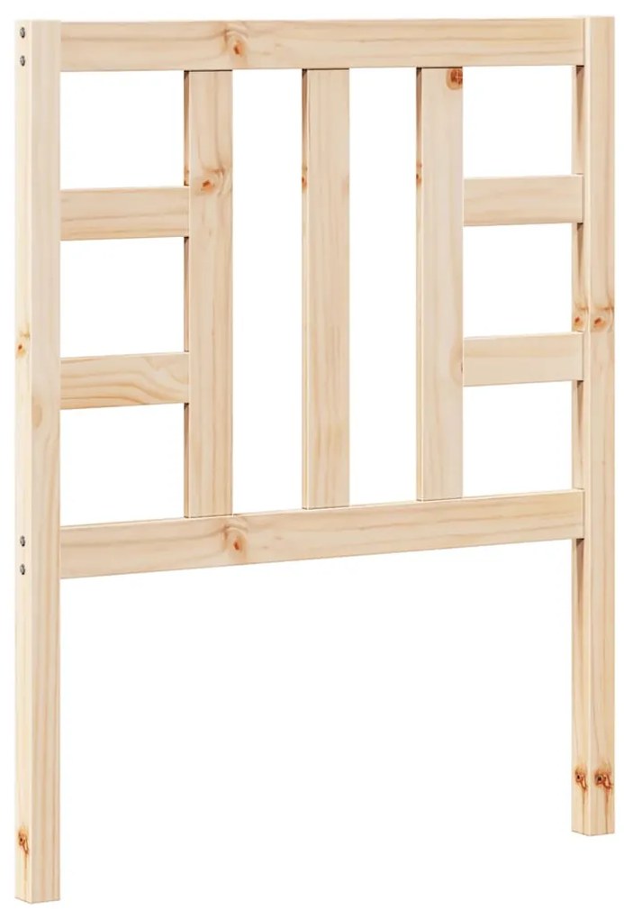 817815 vidaXL Горна табла за легло, 81x4x100 см, бор масив