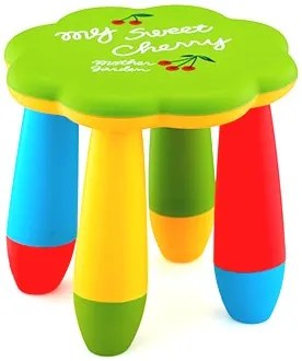 Детско столче цвете - Зелено