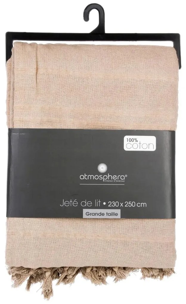 Покривало за легло atmosphera, 230x250 cm - Светлосив