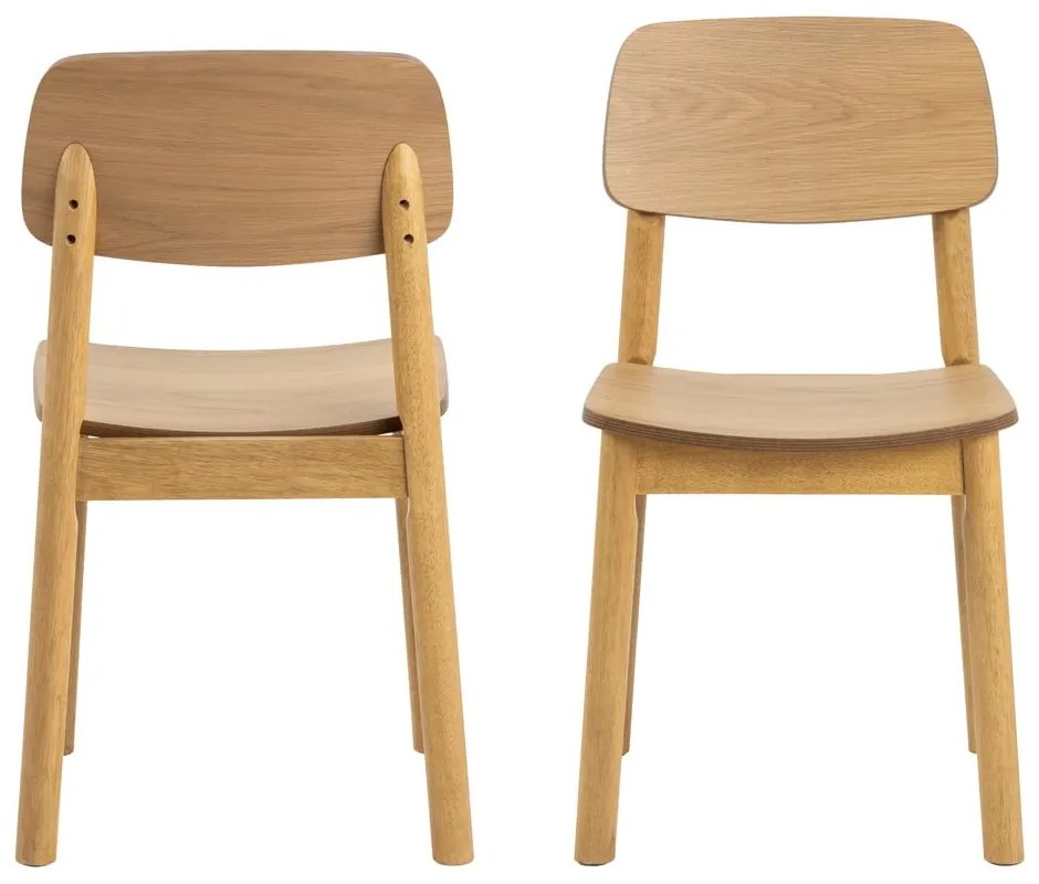 Трапезен стол в естествен цвят Barlow – Actona