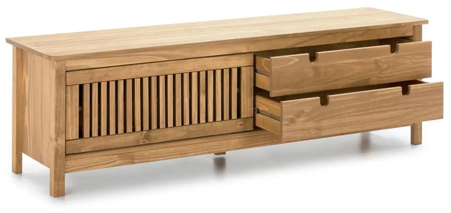 Дървена маса за телевизор Bruna - Marckeric
