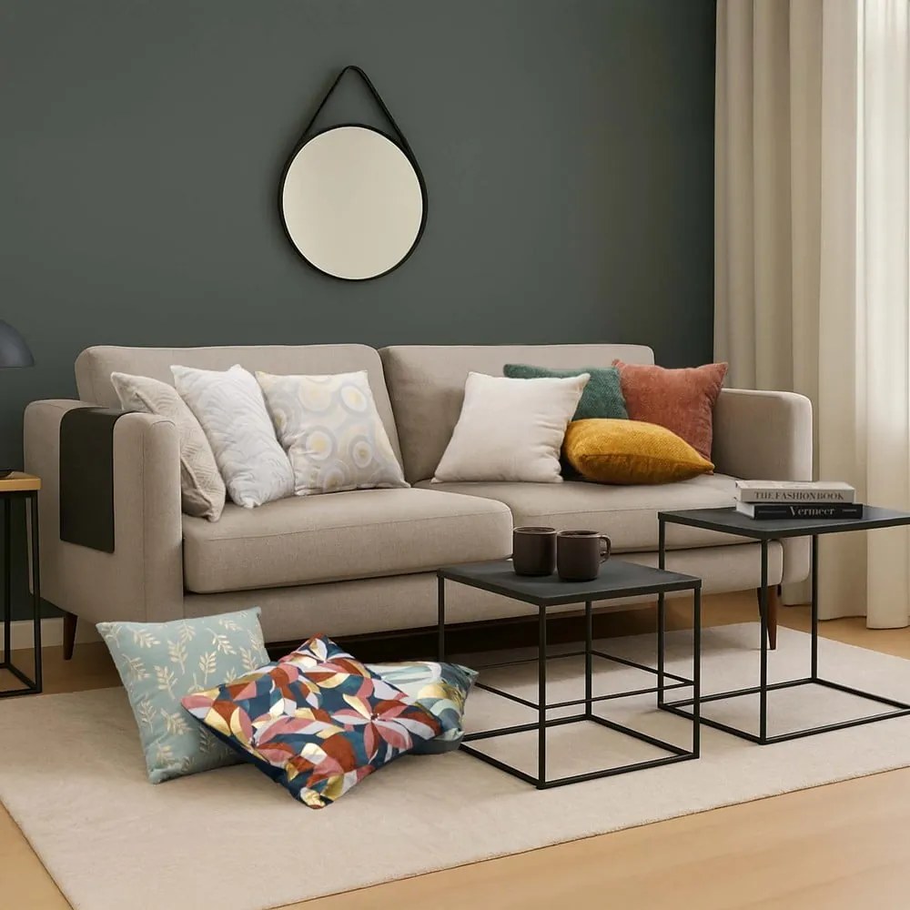 Калъфка за възглавница със смес от памук 40x40 cm Ilies – douceur d'intérieur