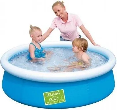 Bestway - Надуваем басейн My first Fast Set Pool 152x38 см - син