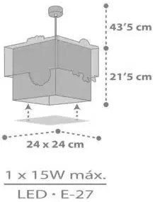 Плафон Ango Happy Jungle