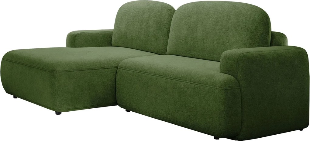 Ъглов диван Alivar-Зелено-Ляв