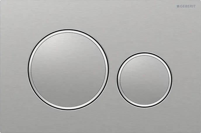 Geberit 115.882.SN.1 - Промивен бутон Sigma20 24,6x16,4 cm неръждаема стомана