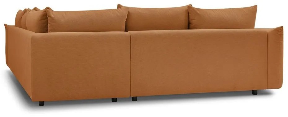 Оранжев ъглов диван Ernest – Bobochic Paris