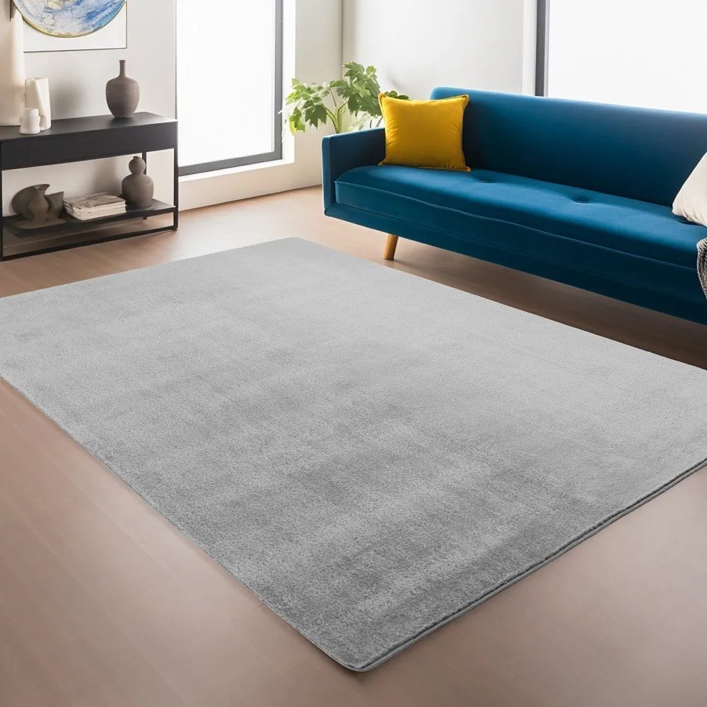 Светлосив килим подходящ за пране 80x150 cm Joy 1400 – Ayyildiz Carpets