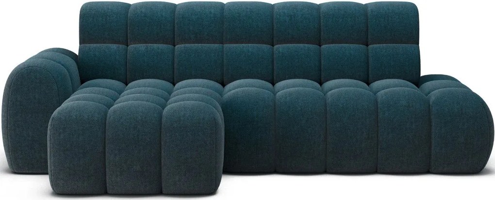 Ъглов диван Нерида-син-ляв