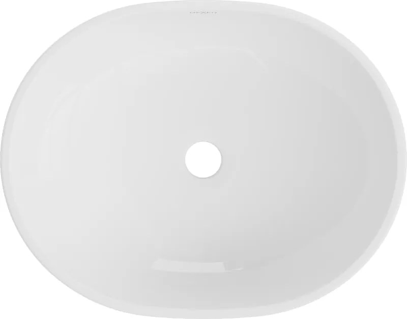Mexen Viki надплотен мивка 48 x 35 см, бяла - 21054800
