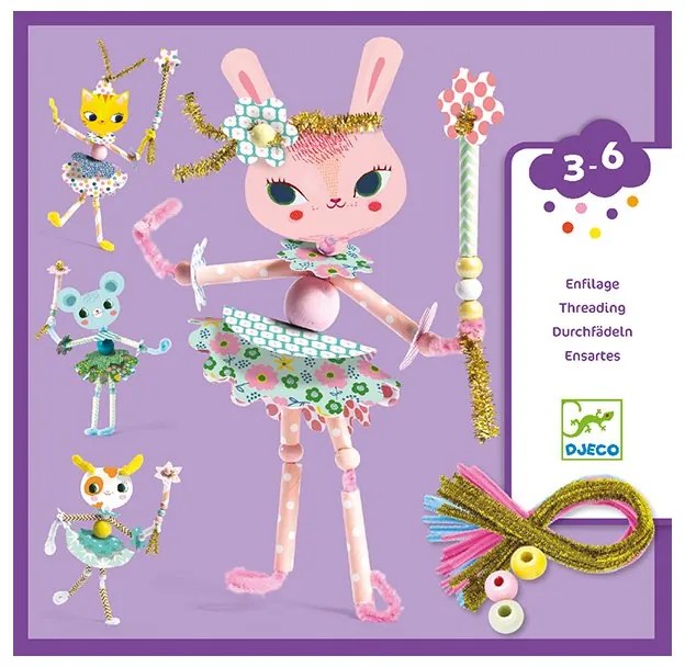 Djeco - Комплект направи животинки My fairies DJ08976