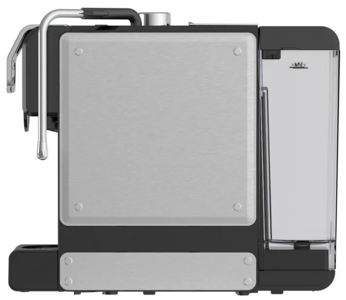 Разопакован: Еспресо машина за мляно кафе и капсули 8в1 Oliver Voltz OV51171N8M, 1450W, 1 л, 5 адаптера, 19 bar, Черен