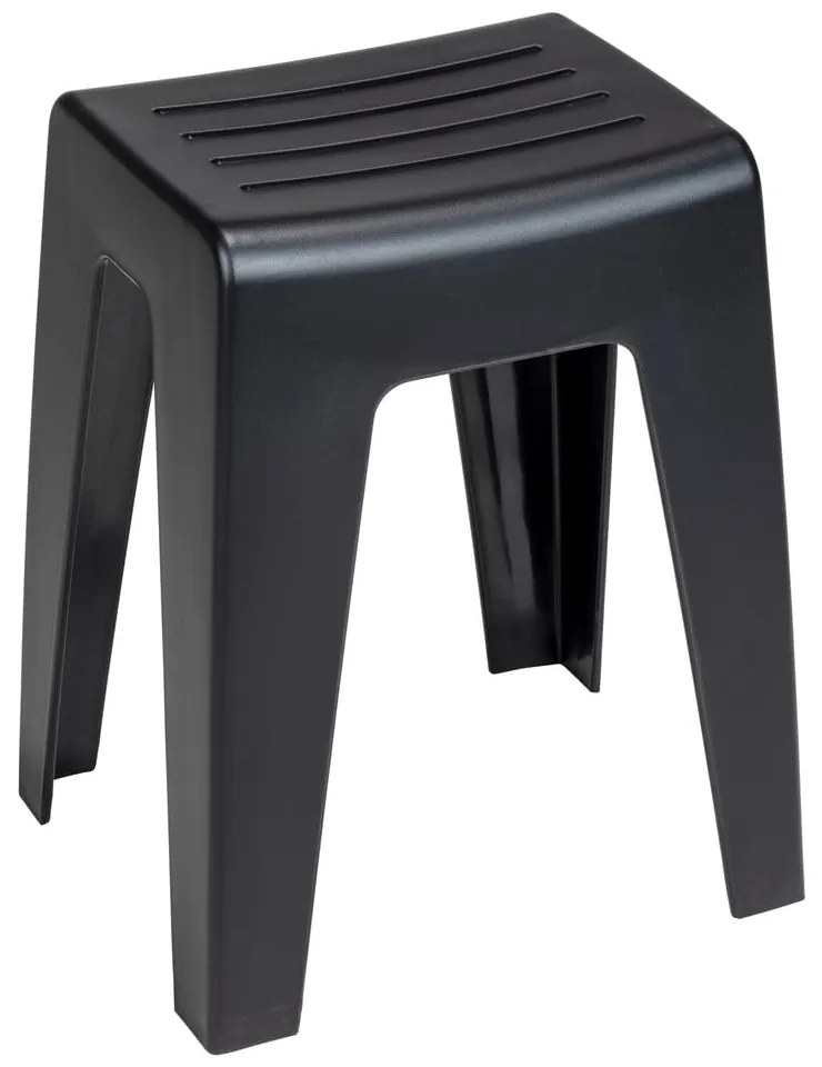 Черна табуретка за душ Kumba - Wenko