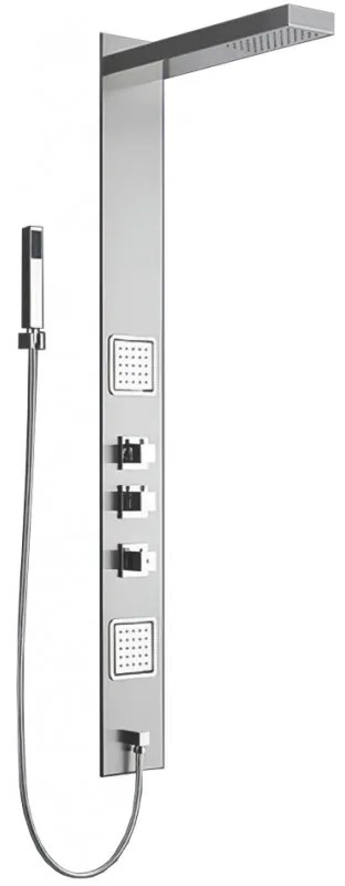 Mexen Savio вградена душ система, хром - 7605-03-00