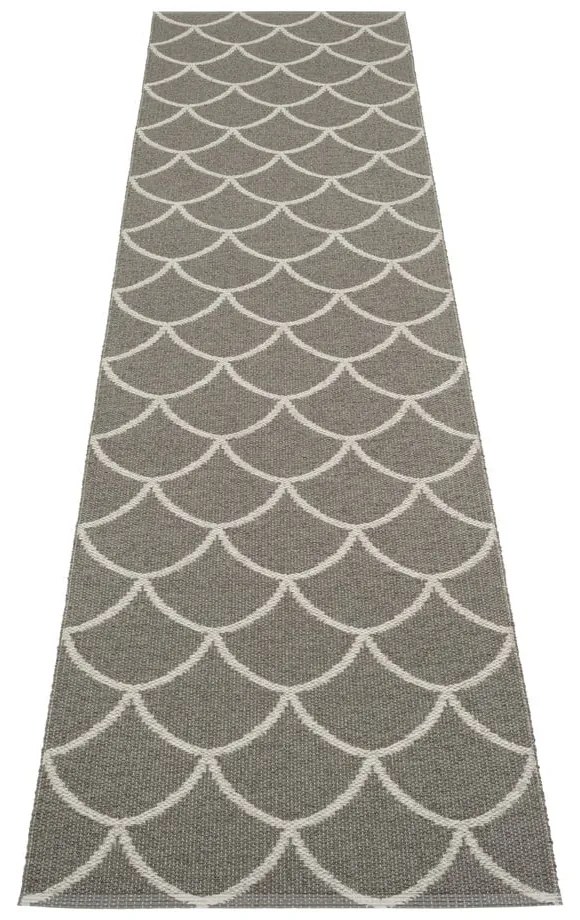 Сива пътека за открито и закрито 70x300 cm Kotte Charcoal – Pappelina