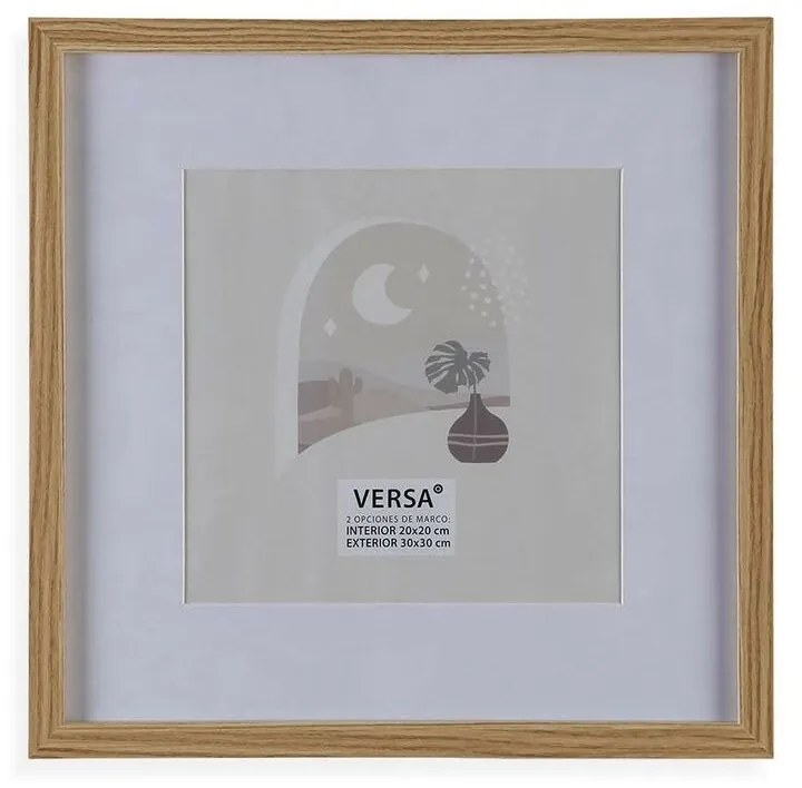 Рамка за снимки Versa Дървен MDF 1,2 x 32 x 32 cm