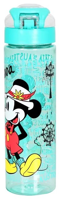 Disney Бутилка за пътуване Виена, 630 ml, зелена