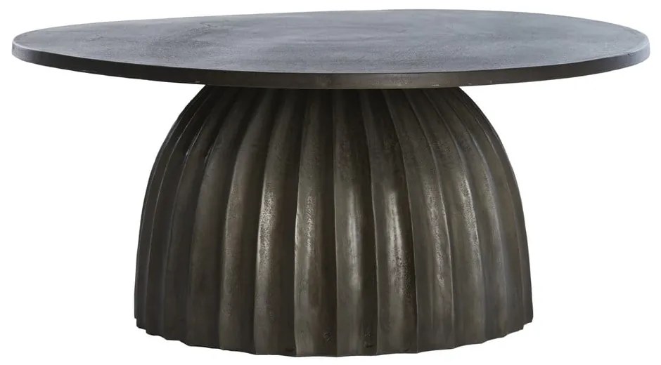 Метална кръгла странична масичка ø 70 cm Veglia – Light & Living