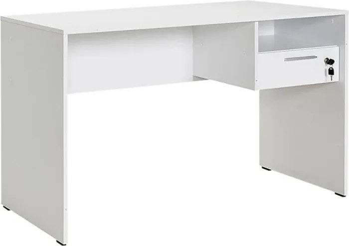 Офис бюро в бял цвят 120x60x75см.