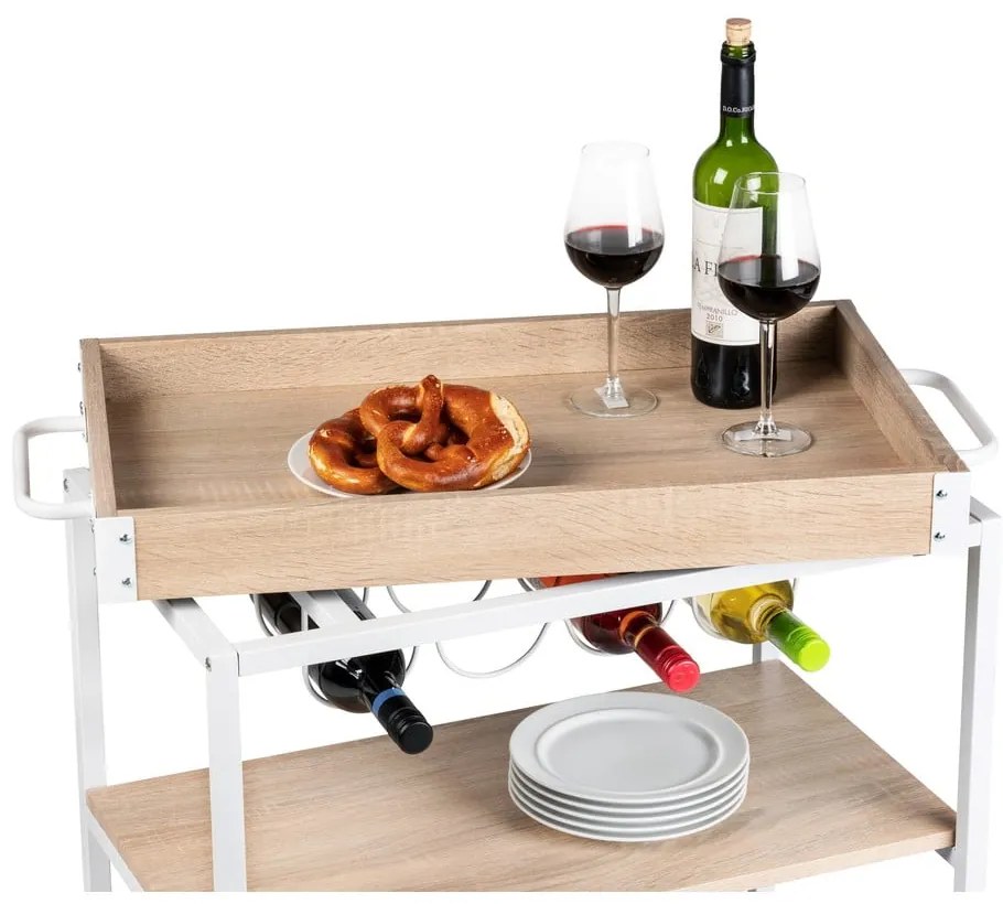 Маса за сервиране на колела 40x80 cm Rustico - Wenko