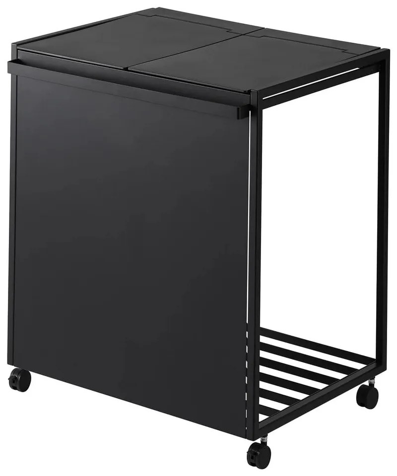 Черно метално кошче за рециклиране Tower – YAMAZAKI