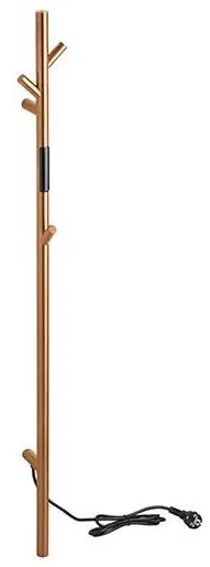 Сушилник за кърпи 10,3x118 см неръждаема стомана/медно покритие