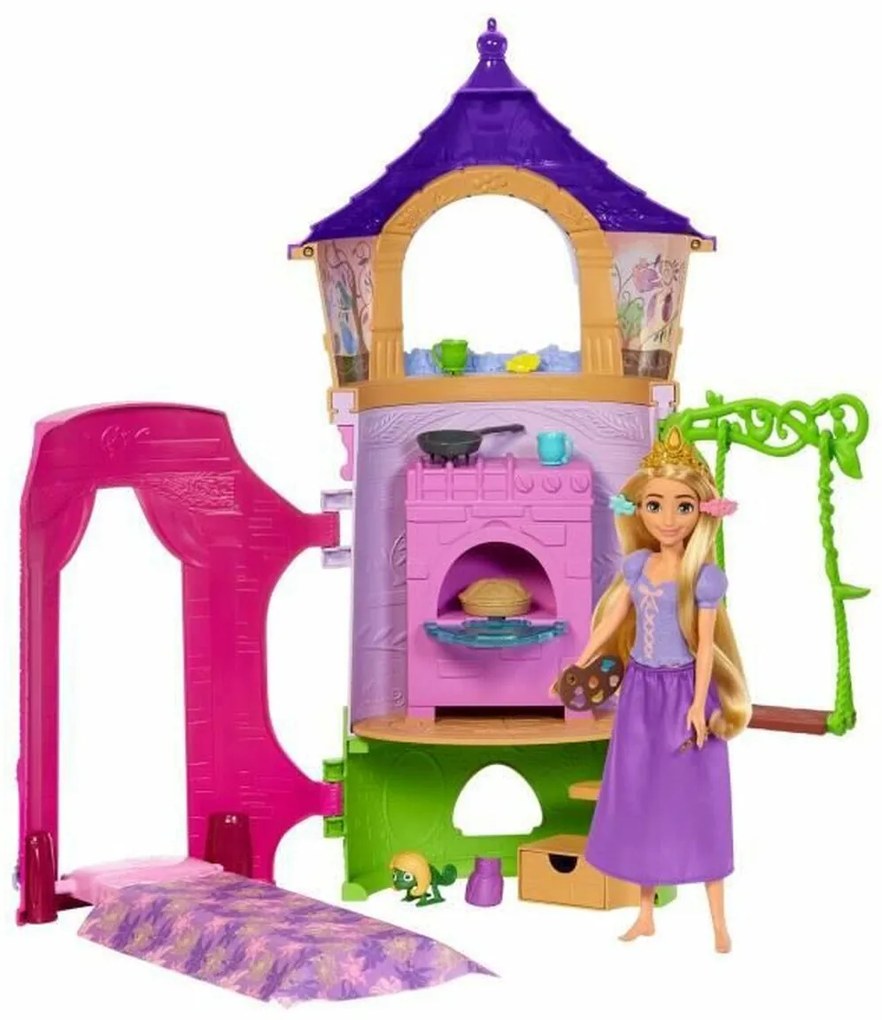 Playset Princesses Disney Rapunzel's Tower Рапунцел