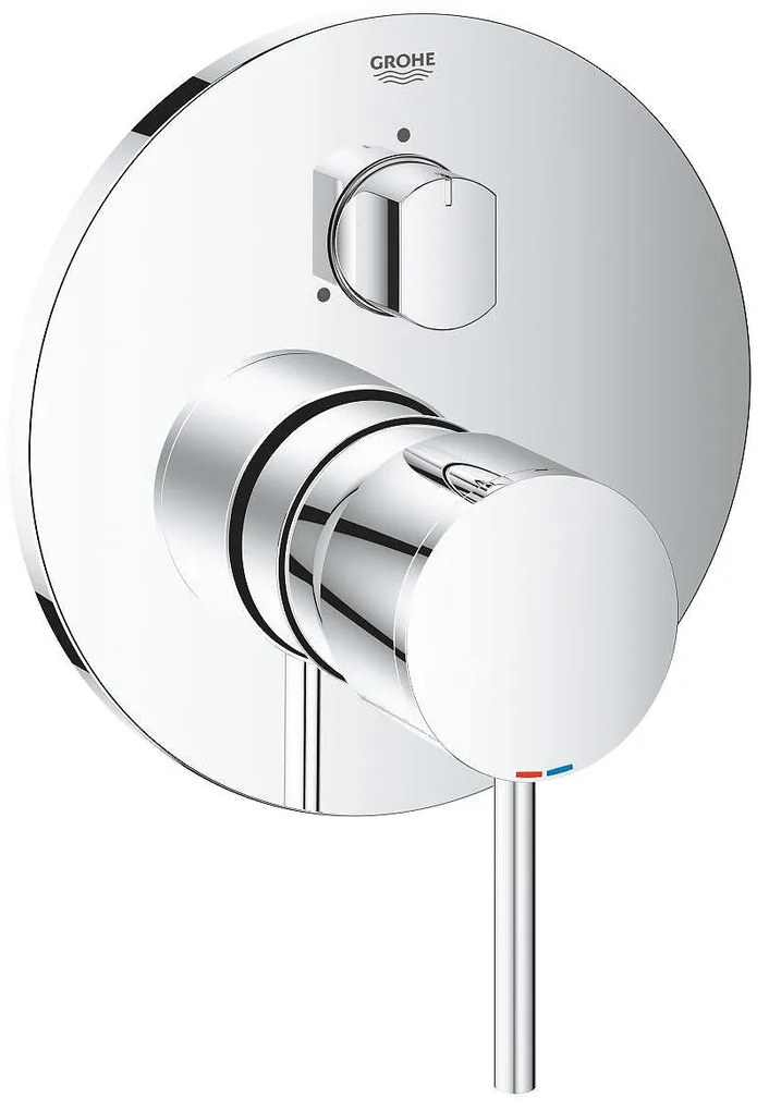 Едноръкохватков смесител 24096003, с 3-посочен превключвател