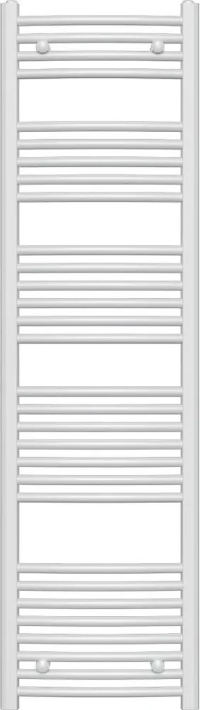 Novaservis - Стълбовиден радиатор за баня 648W/230V 160x45 cm бял, заоблен