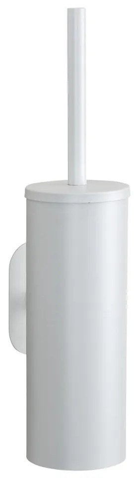 Бяла самозалепваща четка за тоалетна от неръждаема стомана Orea – Wenko