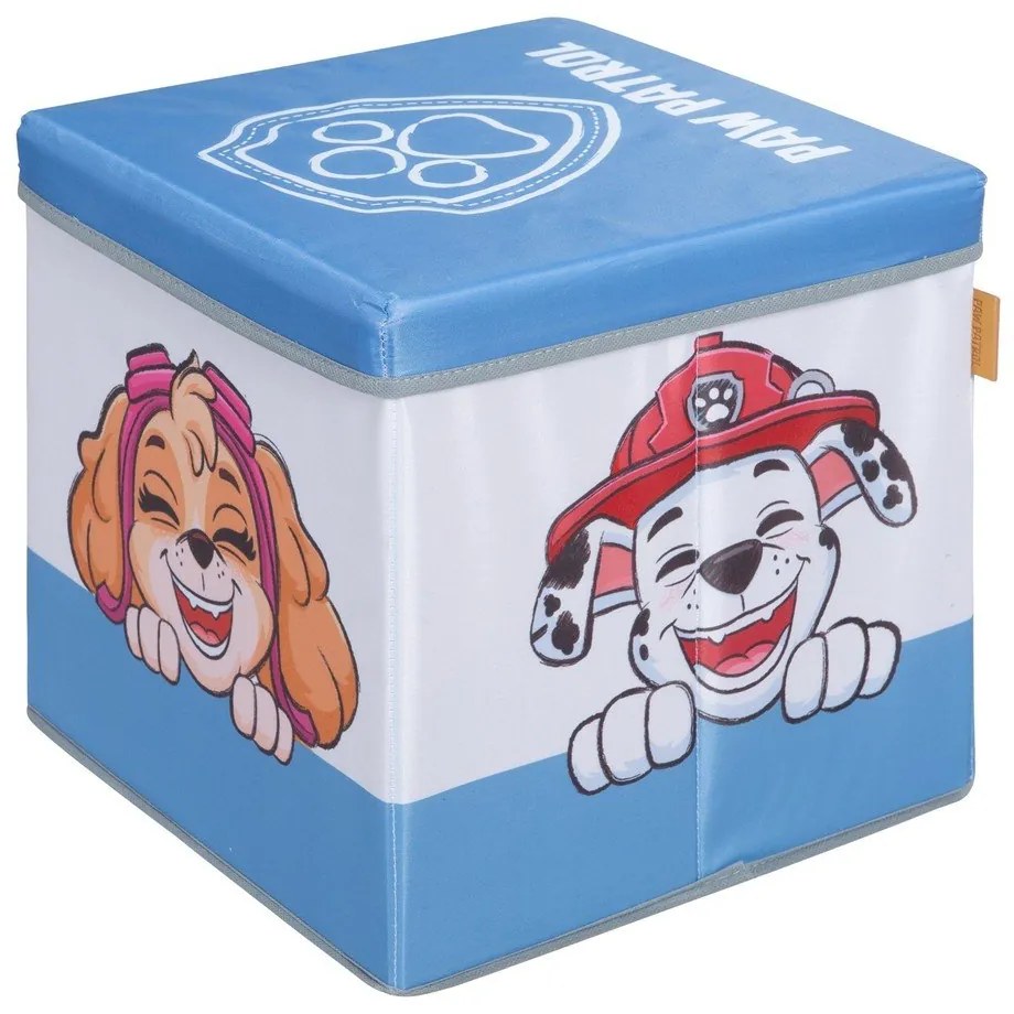 Текстилен органайзер за детски играчки 30x30x30 cm Paw Patrol – Roba